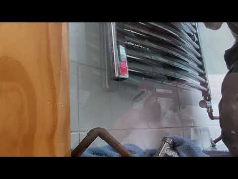 Repair or replace a leaking radiator valve