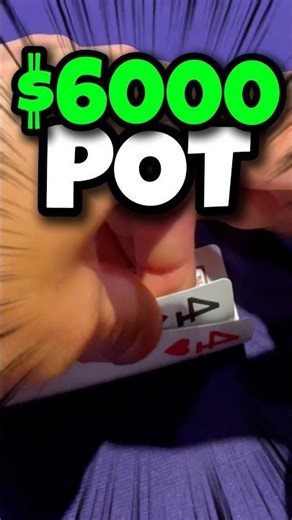 Pocket 4s In A $6K Spot – My Biggest Mistake Or Genius? #poker #livepoker
