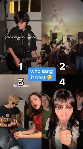 Cover Nation on Instagram: "Comment your fave cover of Hard Times by @Paramore 😍‼️ 1- @truebloodtheband 2- @the.7th.haven 3- @miradaband 4- @florence.road #singing #cover #vocals #band #hardtimes #paramore #florenceroad #whosangitbetter"