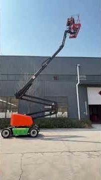 Articulating Boom Lift Full Rise & Retraction Demo | EverLIFT One-Stop Material Handling Solutions