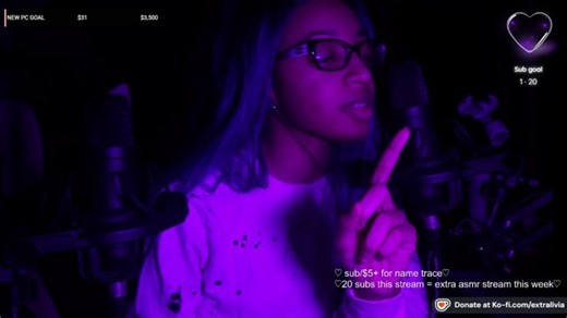 LIVE early ASMR ✦donate $5 for name trace!┆ !socials !tiktok