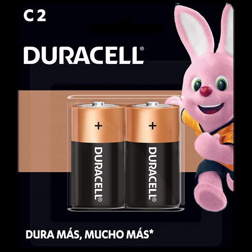 Pilas alcalinas C - Pilas Duracell