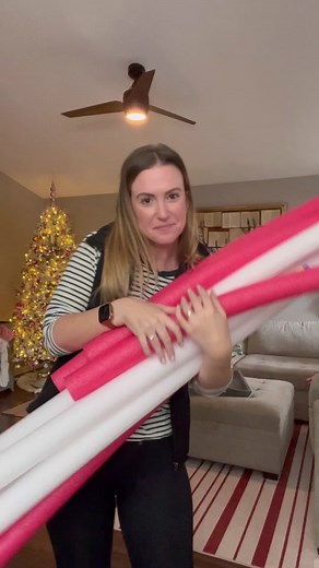 Slowing down this DIY Peppermint tutorial at your request so you can see each step a bit more clearly! 🍭 (you can also find a full step by step tutorial on my blog - link in bio!) These are such a fun and easy craft for christmas! Plus you can reuse them for other holidays (valentines? Birthdays? Baby showers!?), and of course, year after year! If your dollar tree doesn’t have pool noodles this time of year, check Walmart and Amazon! . . #diy #diyprojects #diyproject #diychristmas #christmas #c