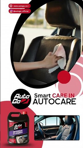 AutoGo Interior Cleaner | Deep Clean Car Seats, Leather, Fabric & PVC | Before After