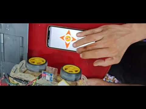 GPS car coordinate following and manaual control