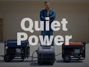 Quiet Confidence: Q6500 QuietPower Series Inverter Generator