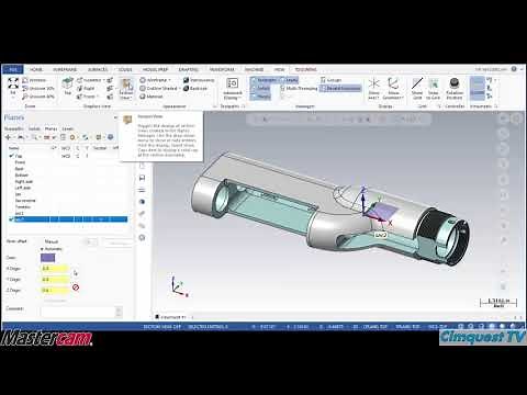 Section Views in Mastercam 2019