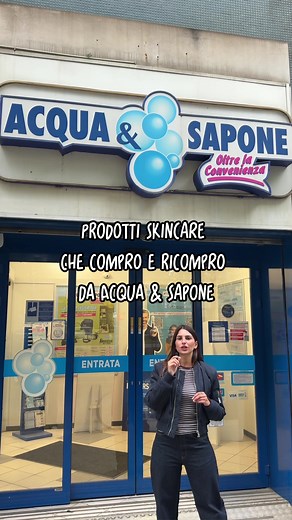 I miei prodotti skincare preferiti da Acqua & Sapone