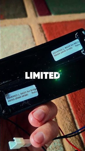 Pickup Bass 5 String Hex NB505 Original (Neck & Bridge Set)