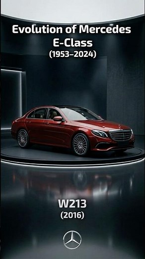 Evolution of Mercedes E-Class (1953–2024)