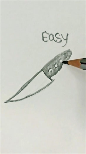 KNIFE 🔪#art #drawingtutorial #shorts