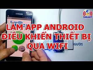 As an android app to control the device via wifi - use kit nodemcu esp8266