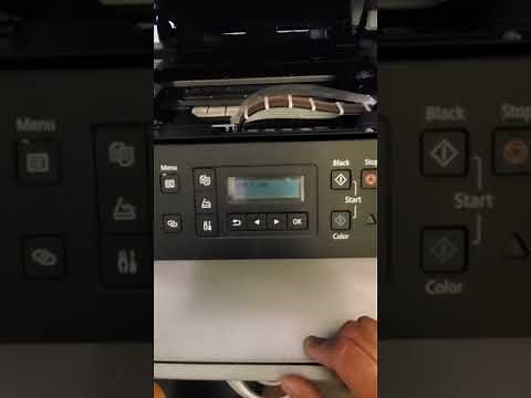 Canon G6020 printing blanks - How to fix