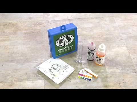 Testing Water for pH and Nitrites with Test Kit # 598 | Central Boiler