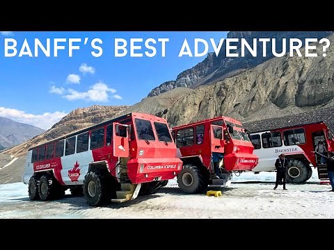 What It’s Like to Ride the Glacier Monster Truck in Banff! [Columbia Icefield Adventure]