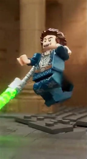 ⚔️ LEGO EPIC FIGHT! Temple Battle Goes CRAZY! 😂🔥 #shorts