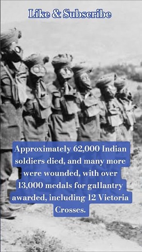 World war 1 indian troops fact #shorts