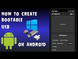 Create a Windows Bootable USB Using Your Phone (No PC Needed!)