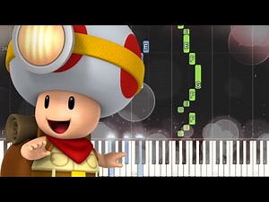 Captain Toad Treasure Tracker Main Theme - Piano Tutorial