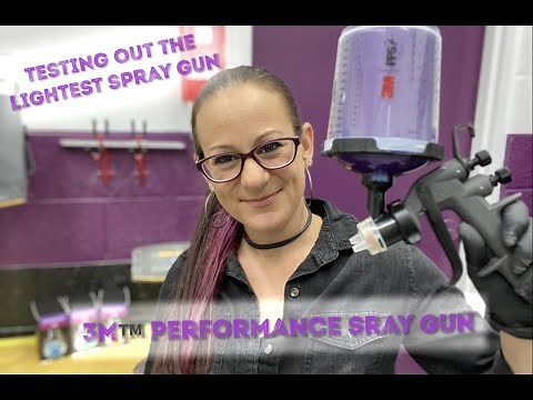 TESTING OUT the LIGHTEST Spray Gun - 3M™ Performance Spray Gun