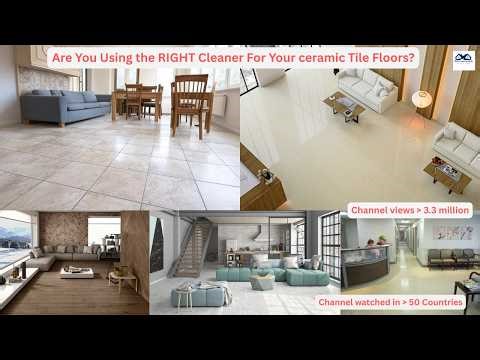 Are You Using The RIGHT Cleaner For Your ceramic Tile Floors? | How to Clean Ceramic Tile Floors?