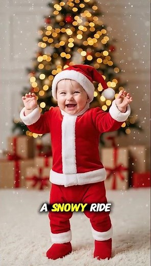 Baby Santa Dance Party 🎅🎄 Christmas Sing-Along with Lyrics | Toddler Dance Song