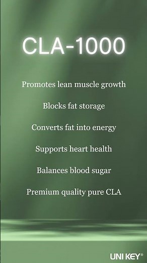 Burn Fat & Build Muscle with CLA-1000!