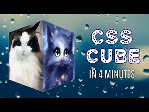 CSS cube in 4 mins