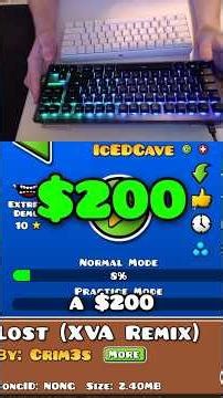$200 vs $40 Keyboard in Geometry Dash