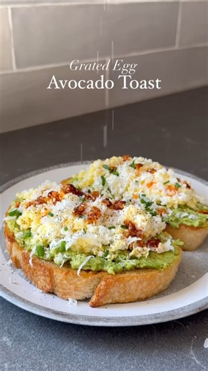 Grated Egg Avocado Toast is a delightful and fulfilling breakfast that’s absolutely delicious