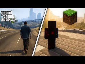 I Remade GTA 5 In Minecraft! 😱