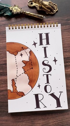 Front Page Ideas for Your Journal Makeover! . . . 🌟FREE Gift For You: Do u Want to Try Your Hand at Brush Lettering and Calligraphy? Download This FREE WORKSHEET : “Master 8 Basic Stroke Of Brush Lettering” For Beginners 👉You Can Find The Link in My Bio or Visit: nhuandaocalligraphy.com . . . #Frontpage #BulletJournal #NhuanDaoCalligraphy #Calligraphy #BrushLettering #ModernCalligraphy #HandLettering #Lettering #Handwriting #CoverPage #FrontPageIdea #Handmade #DIY #artreels #reels