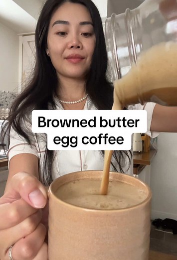Browned Butter Egg Coffee for the Carnivore Diet