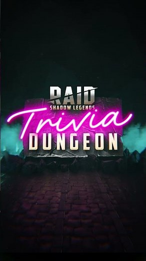 😮WHAT AN INTRO! TRIVIA DUNGEON! SOON! | RAID: Shadow Legends #shorts #teaser #trailer #show #intro