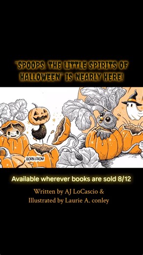 Spoops: The Little Spirits of Halloween ! 🎃🕯️ on Instagram: "3 MORE DAYS!!!! Purchase link in bio! Discover the whimsical magic behind Halloween in this timeless new illustrated fable for the whole family! Who changes the leaves? Summons the autumn winds? Wakes ghosts and spirits to haunt houses and chill the air? Why, Spoops, of course! They hatch from the smallest gourds in your local pumpkin patch at the start of every fall, then tend to your town to ensure everything is just right for Hall