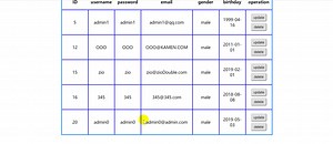 [JSP小实验]jsp与servlet实现增删改查