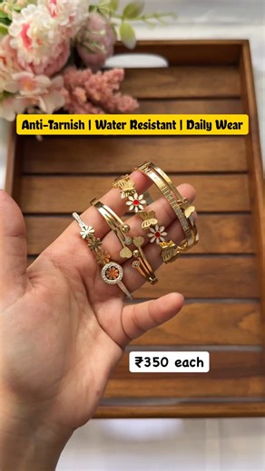 Inika Jewels on Instagram: "✨ Anti-Tarnish | Water Resistant | Daily Wear DM us to order✨ WhatsApp 94427 82683 or click the link in bio. Follow @inika_jewels & @inika_trends for more budget friendly collections💕 #AntiTarnishJewelry #EverlastingShine #TarnishFreeJewels #LongLastingSparkle #ForeverShine #DailyWearJewels #HypoallergenicJewelry #EverydayGlam #ShineThatStays #LowMaintenanceJewels #JewelryLovers #antitarnishbracelets"