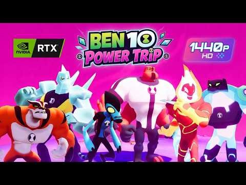 All Alien Abilities & Combos | Ben 10 Power Trip PC 1440p
