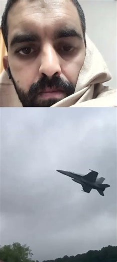 F-18 Fighter Jet’s Extreme Low Flyby ✈️🔥