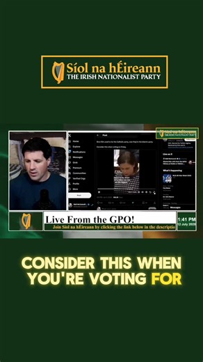 Sinn Fein now the Islamic Party. What do you think? Do they still stand for catholic values? 🍀Join as a member: https://www.irishpatriots.com/membership-int | Niall McConnell