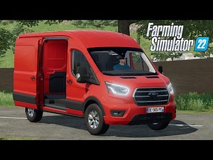 FS22 - Ford Transit MK8 - New Car mod for Farming Simulator 2022 Roleplay