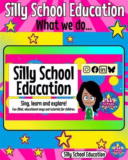 ✨ We’re more than just catchy songs… we’re your all-in-one teaching toolkit! 🎶 Animated songs children actually remember 📚 Short, engaging lesson videos to support your teaching 📝 Downloadable resources for every single video 👨‍👩‍👧 Parent-friendly posters to strengthen learning at home 👉 Join today and get instant access to the whole library! . #PrimaryTeaching #TeacherLife #TeachingIdeas #ClassroomResources #EduInspiration #PhonicsFun #MathsMadeEasy #TeacherTips #EYFS #KS1 #SillySchoolEd