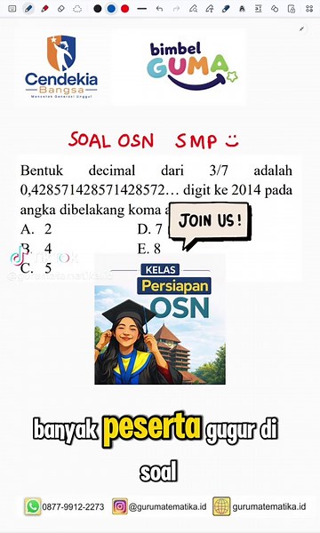 Persiapan OSN SMP: Teori Bilangan Dasar yang Wajib Diketahui