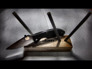 How to sharpen a knife : Lansky Turn Box