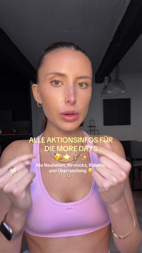 MORE DAYS Aktionsinfos: Vorpacken, Rabattcode LAETITIA & Neuheiten