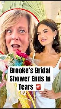Brooke’s Bridal Shower Ends In Tears #shorts #brookehyland #dancemoms
