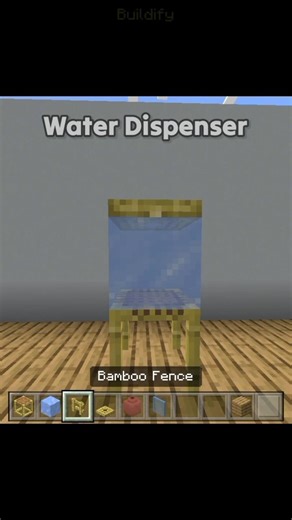 Cara membuat Dispenser Air di Minecraft🤩💦