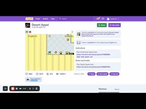 Desert Appel (Scratch) – Level 1 – 17.7s (IGT)