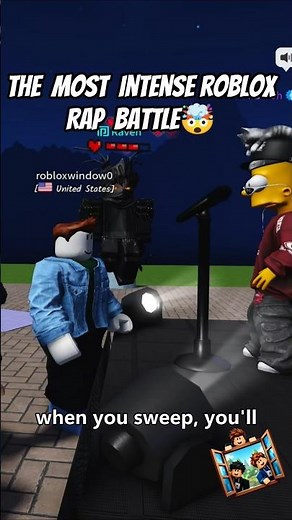 The Most Intense roblox Rap Battle🤯| Roblox rap battle Meme 🤝💀#funny #memes #animation #rap #roblox