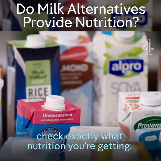 594K views · 507 reactions | Are plant-based milks actually good for you? | Channel 4 | Facebook